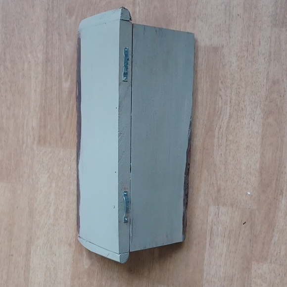 Rustic handmade shelf wooden wall decor - Picture 4 of 4